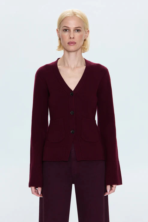Pistola Aeron Cardigan - Claret