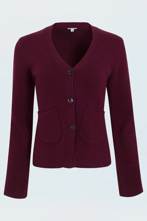 Pistola Aeron Cardigan - Claret