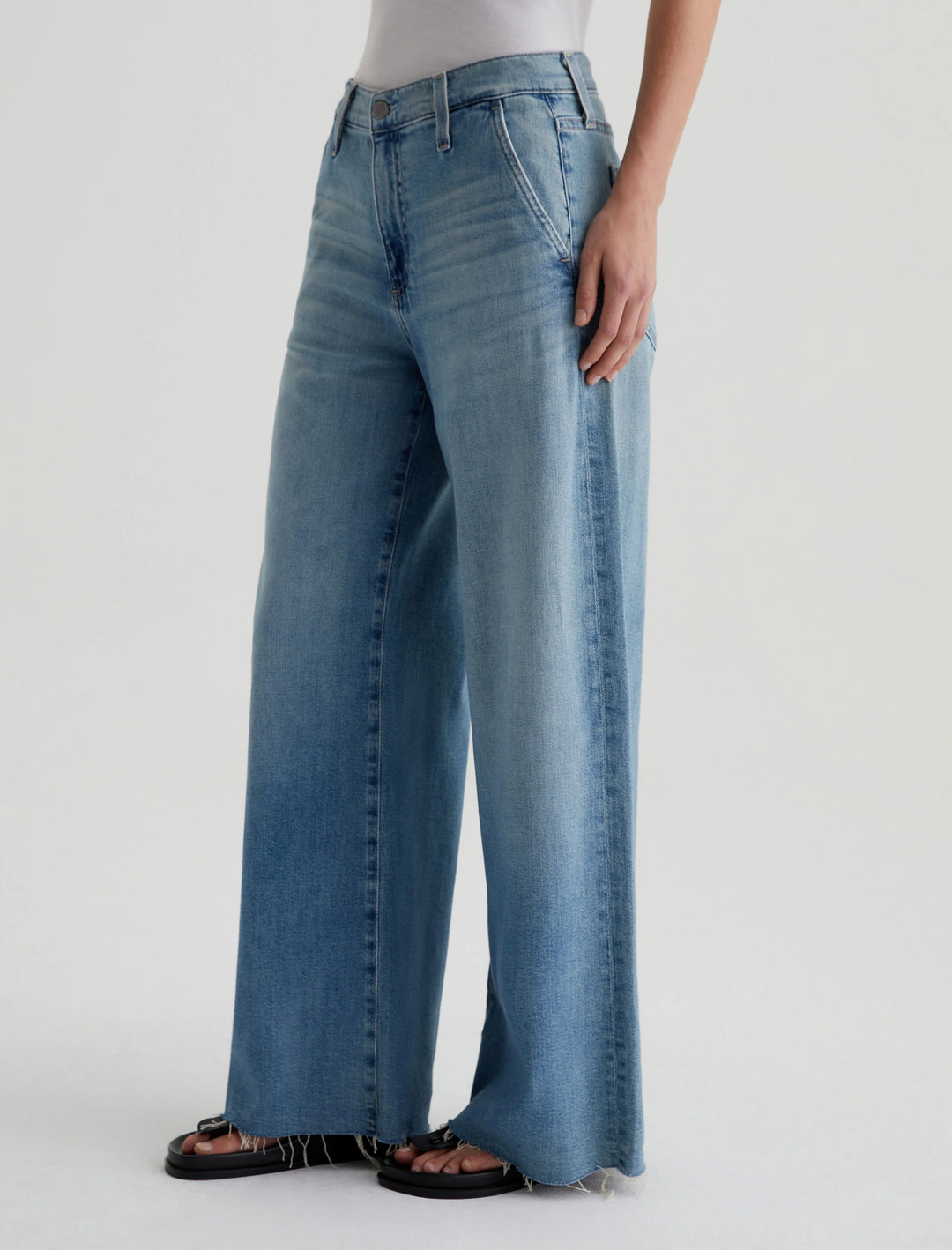 AG Stella Ankle Palazzo jeans