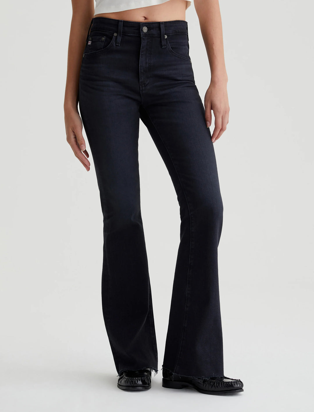 AG Jeans Farrah Boot High Rise Jeans- 4 Years Discord