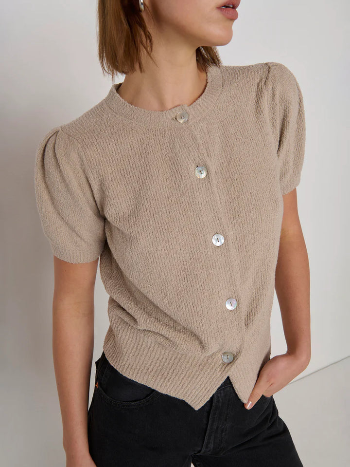 Nation Anne Marie Cardigan Feather