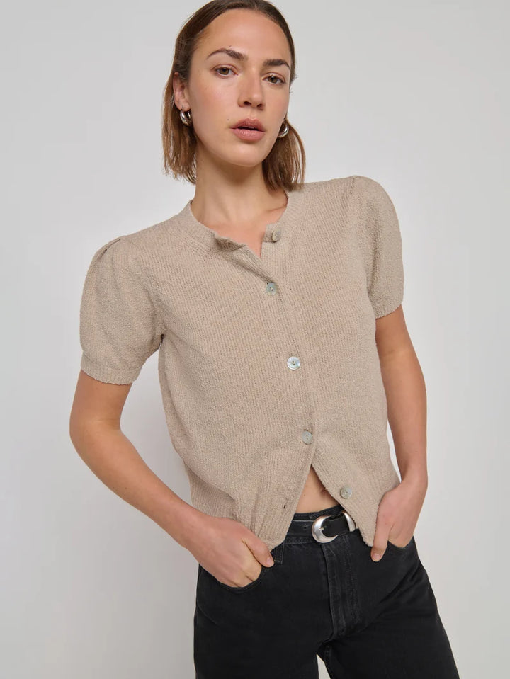 Nation Anne Marie Cardigan Feather