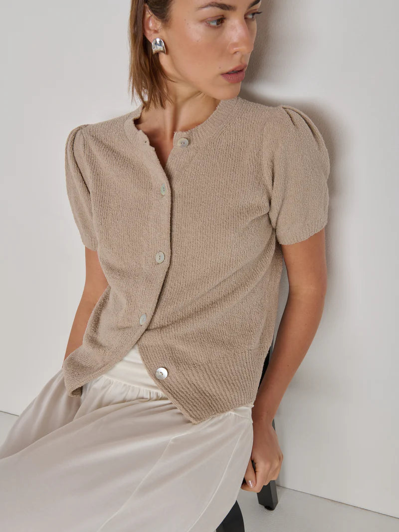 Nation Anne Marie Cardigan Feather