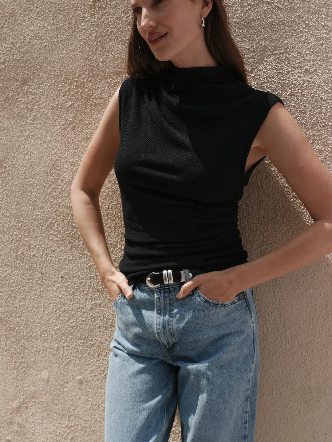 Nation Ariella Tank -Black