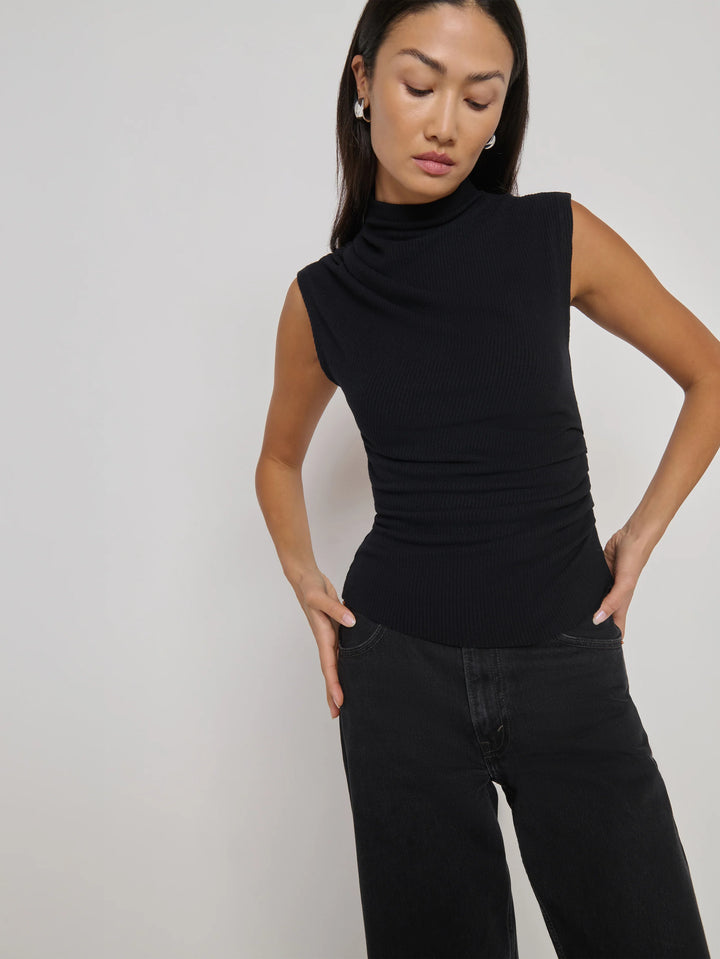 Nation Ariella Tank -Black