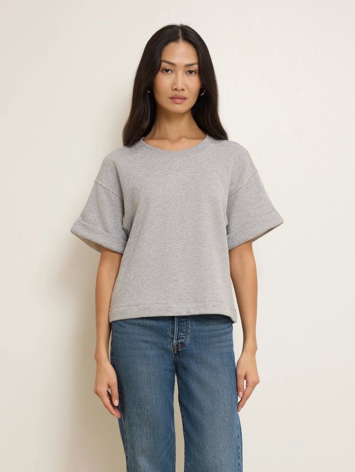 Nation Bane Sweatshirt Tee Heather Grey