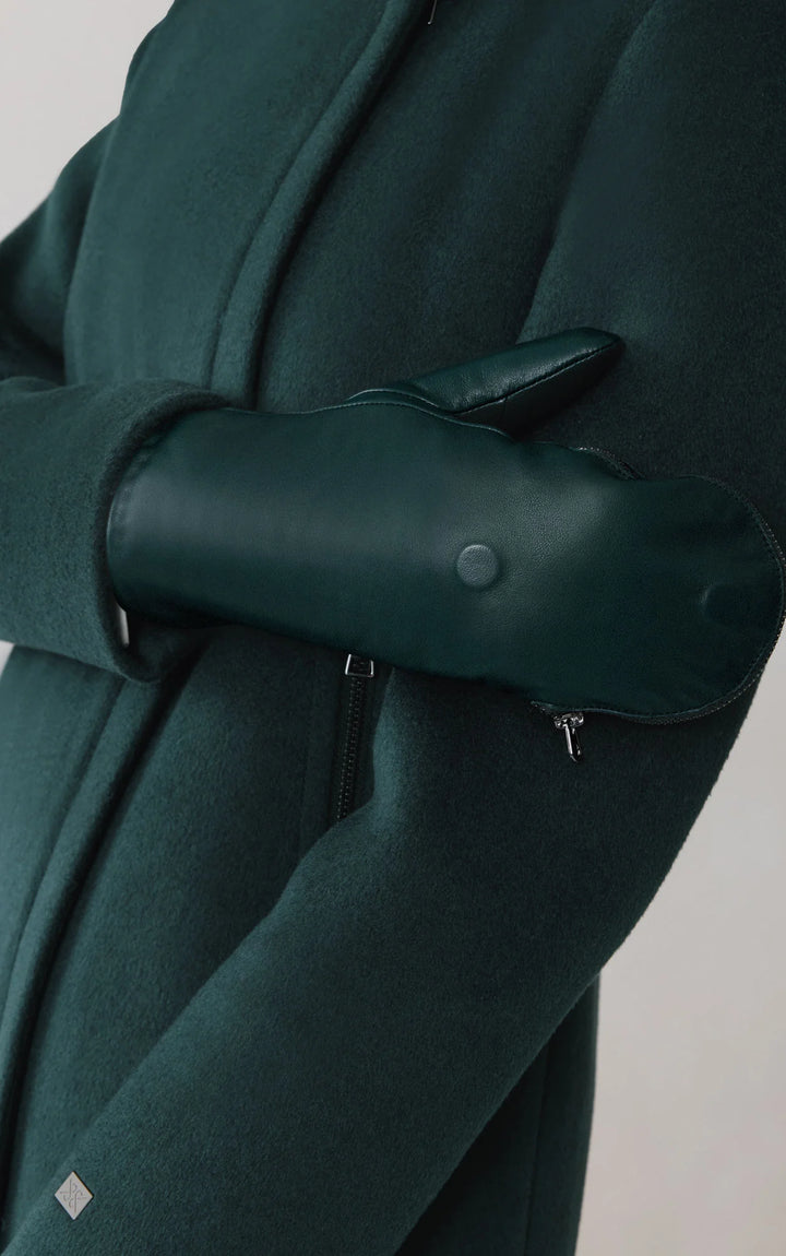 Soia & Kyo Betrice Faux Fur Lined Gloves Midnight Forest