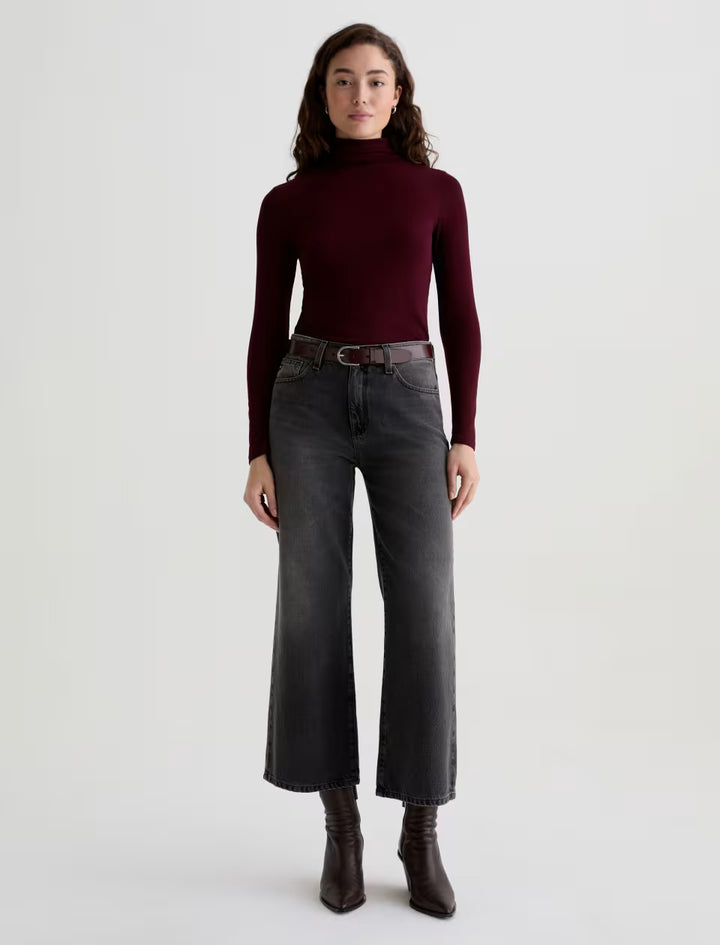 AG Saige Wide Leg Crop - Overnight