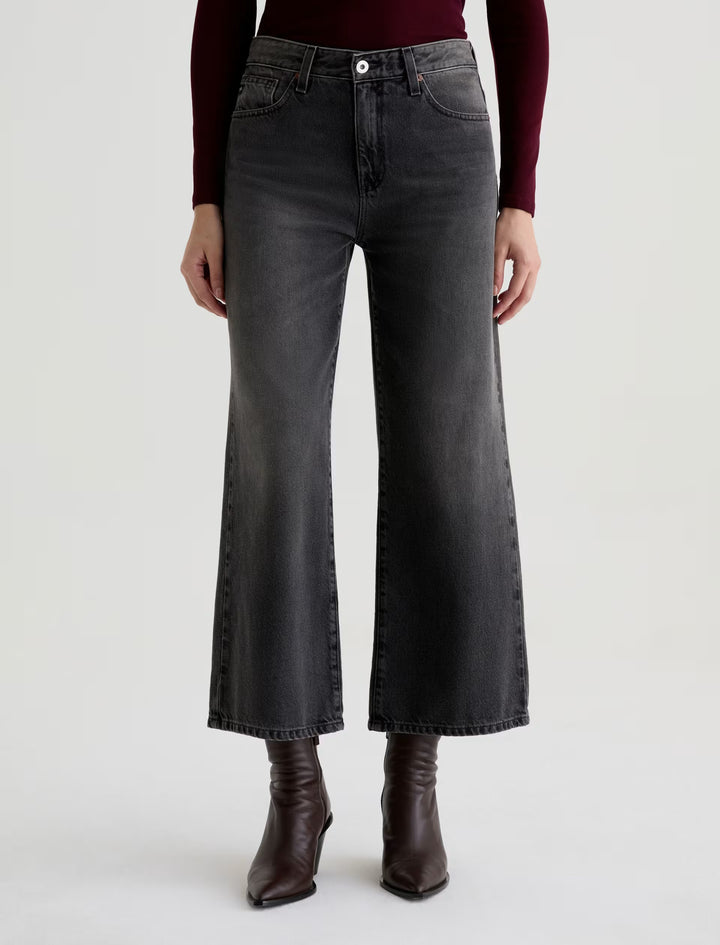 AG Saige Wide Leg Crop - Overnight