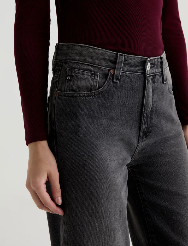 AG Saige Wide Leg Crop - Overnight