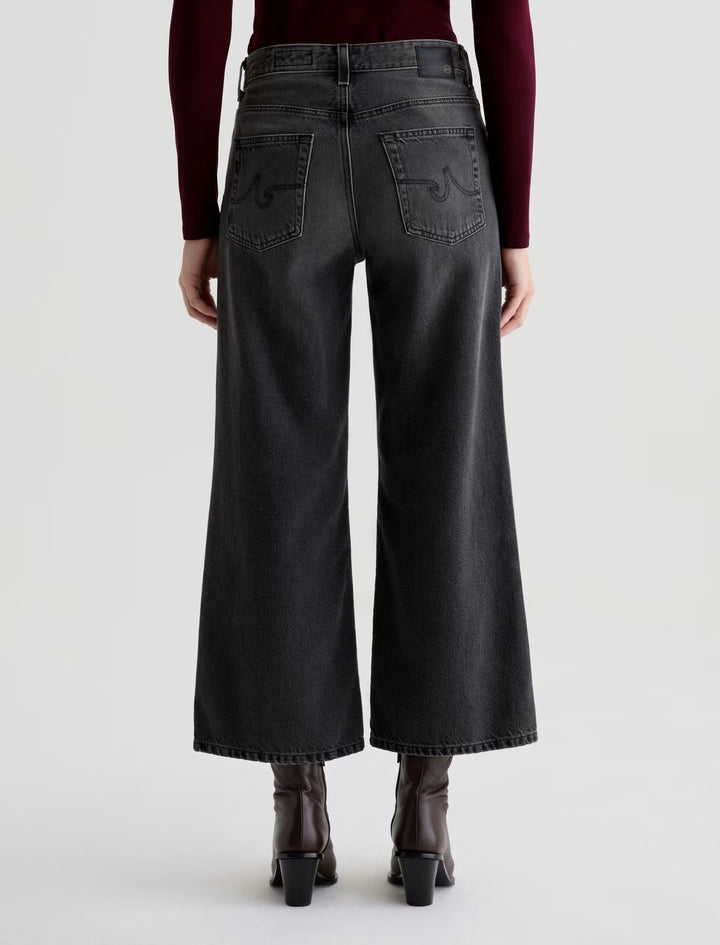 AG Saige Wide Leg Crop - Overnight
