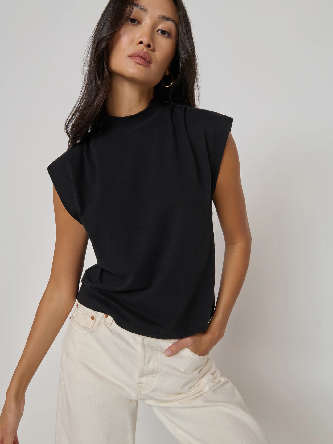 Nation Breanna Tank -Black