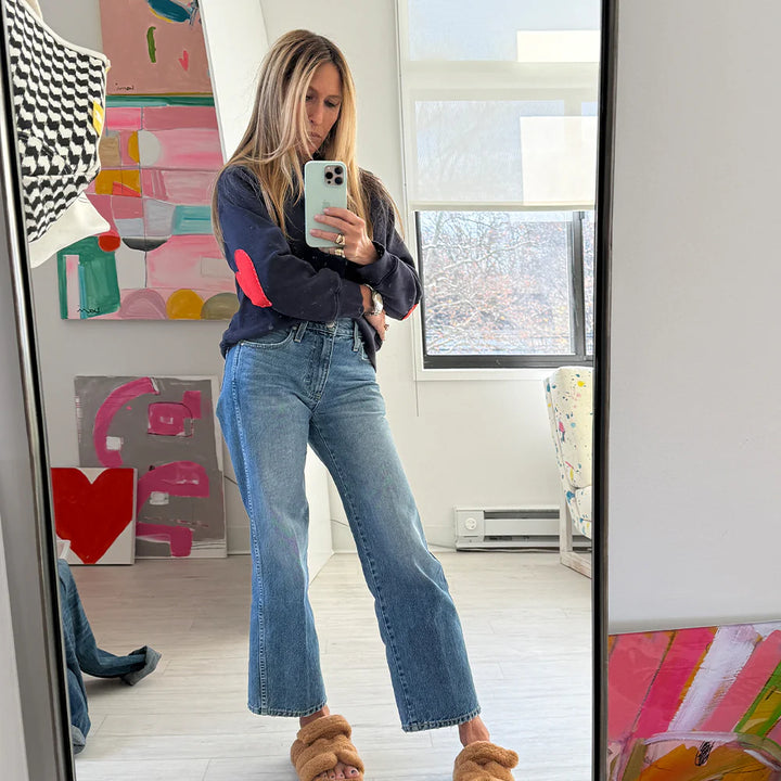 Kerri Rosenthal Benton Imperfect Heart Sweatshirt