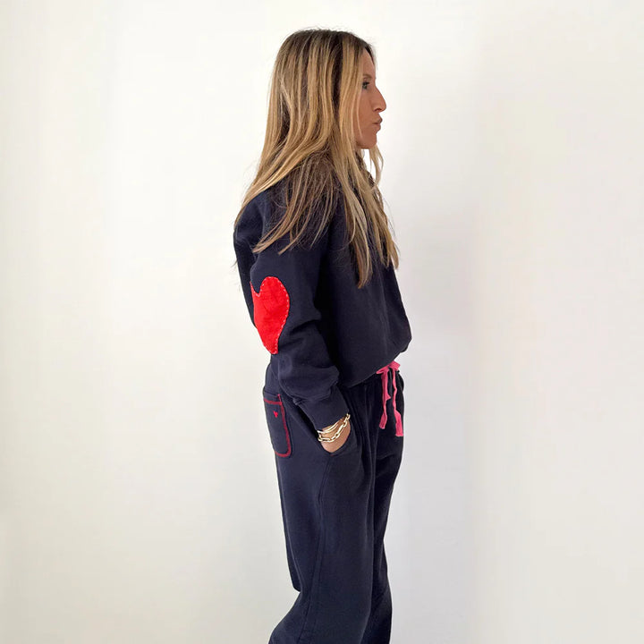 Kerri Rosenthal Benton Imperfect Heart Sweatshirt