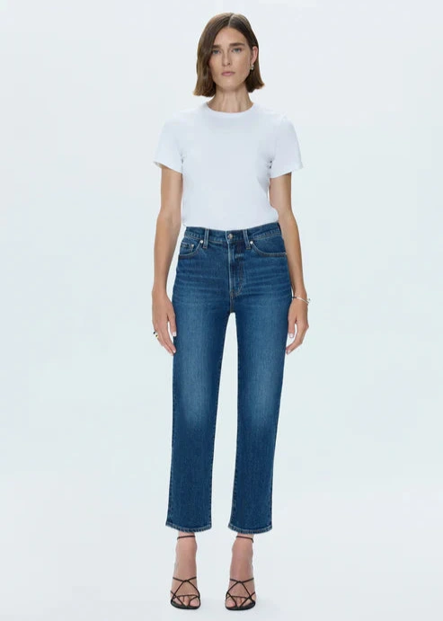 Pistola Charlie High Rise Straight Leg Jean