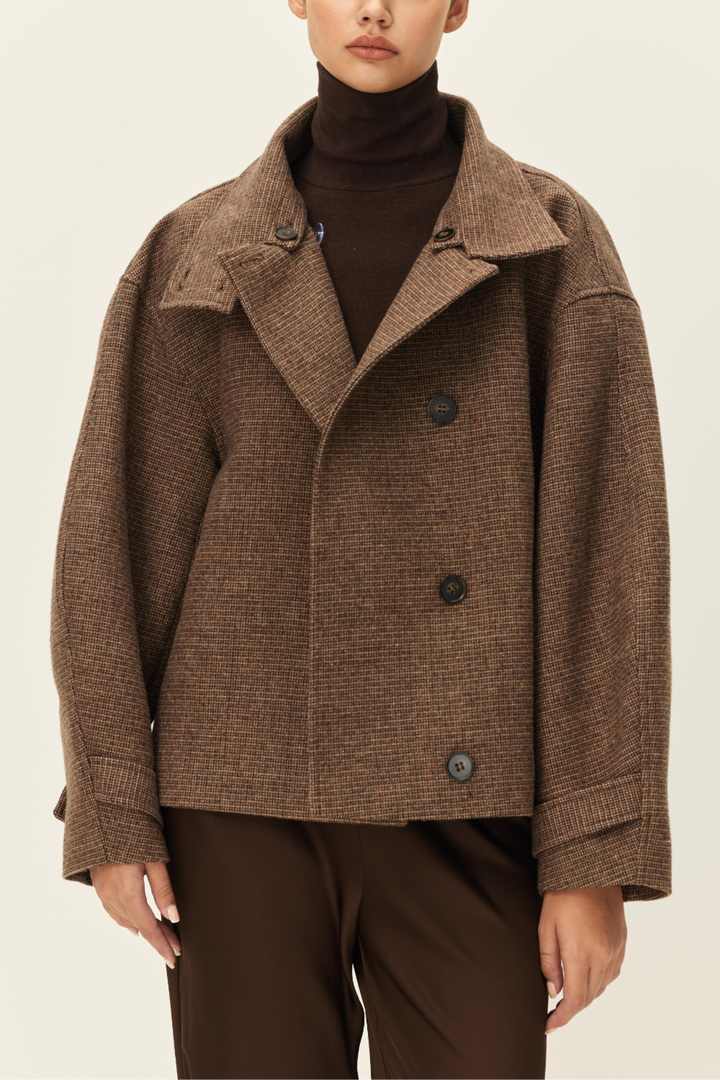 Elodie Walker High Neck Coat