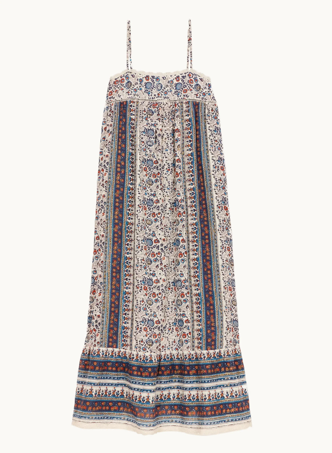 M.A.B.E Cass Print Maxi Dress