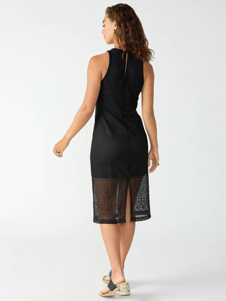 Sanctuary Halter Crochet Dress