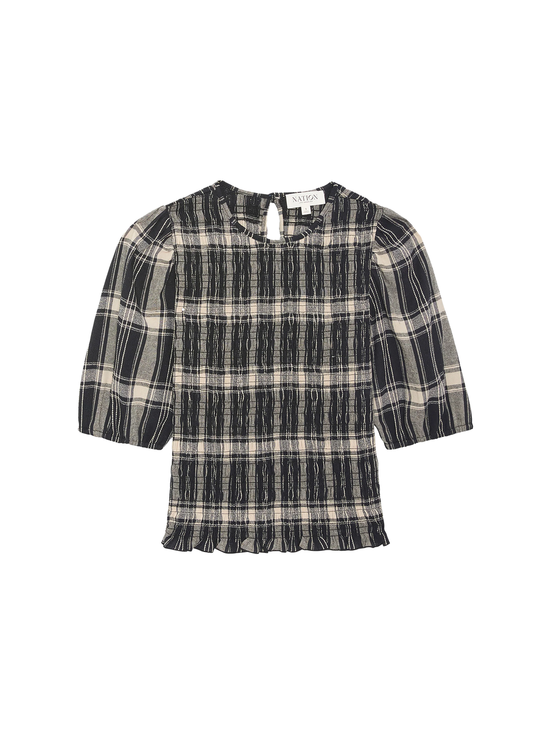 Nation Plaid Cheryl Top