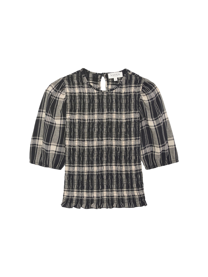 Nation Plaid Cheryl Top