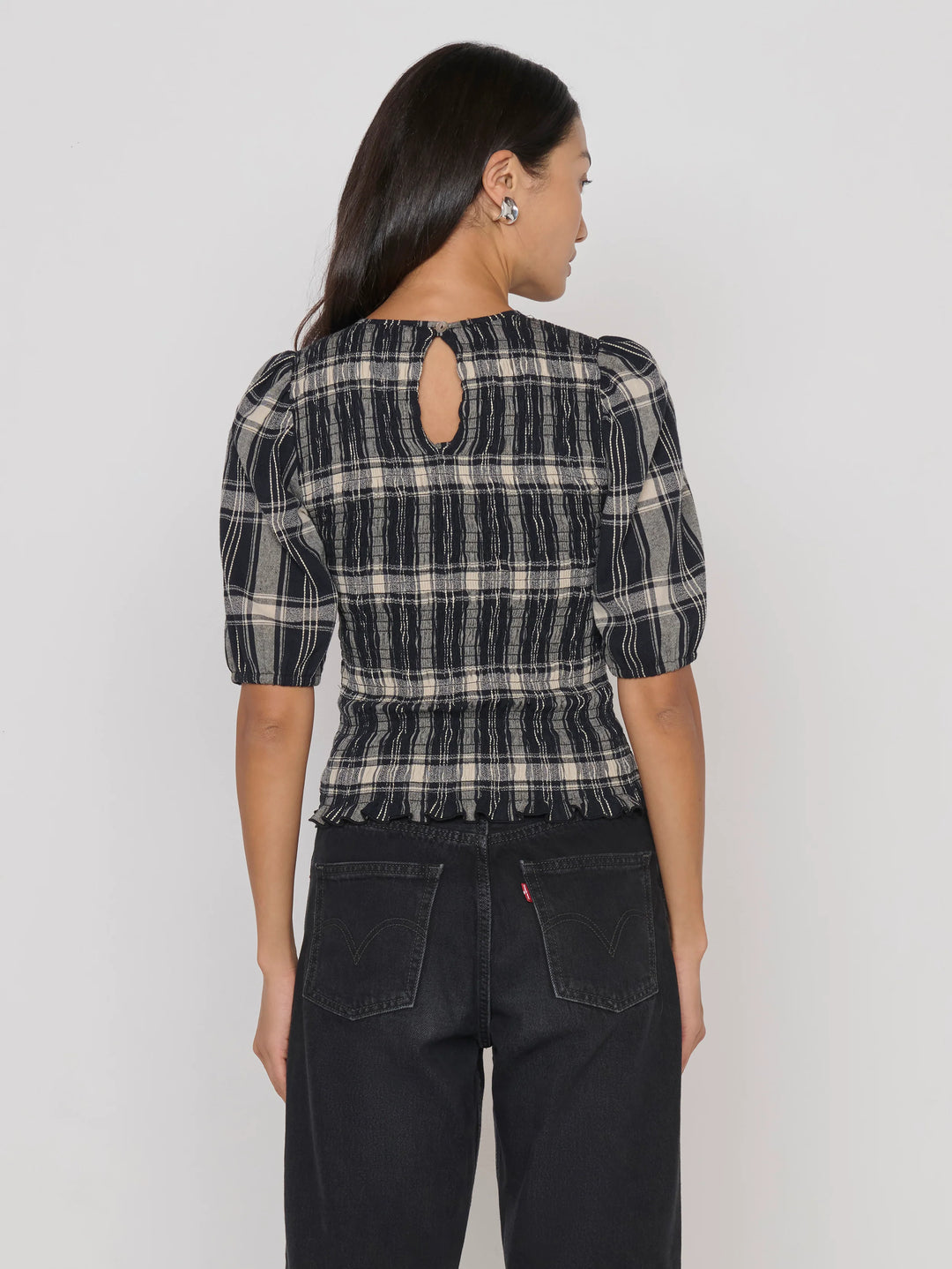 Nation Plaid Cheryl Top
