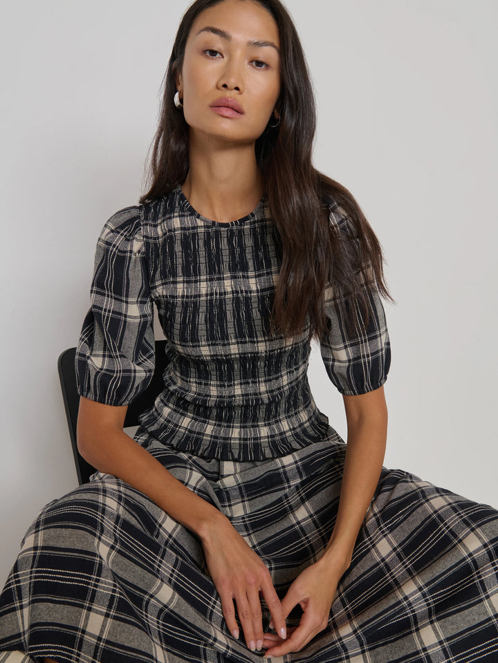 Nation Plaid Cheryl Top