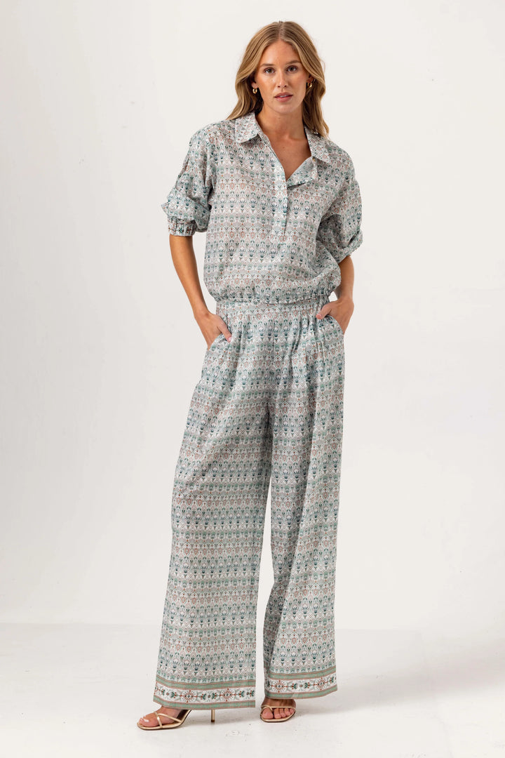 Sundays Brookyn Shirt Damask Willow