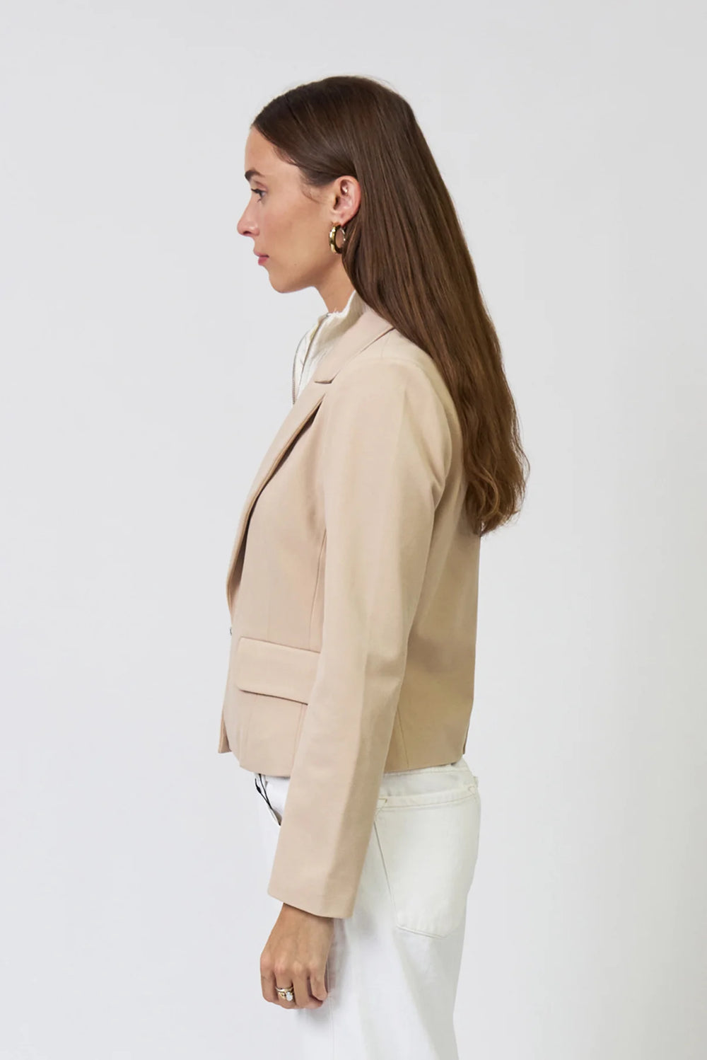 Central Park West Chloe Nautical Dickey Jacket - EQUATION 