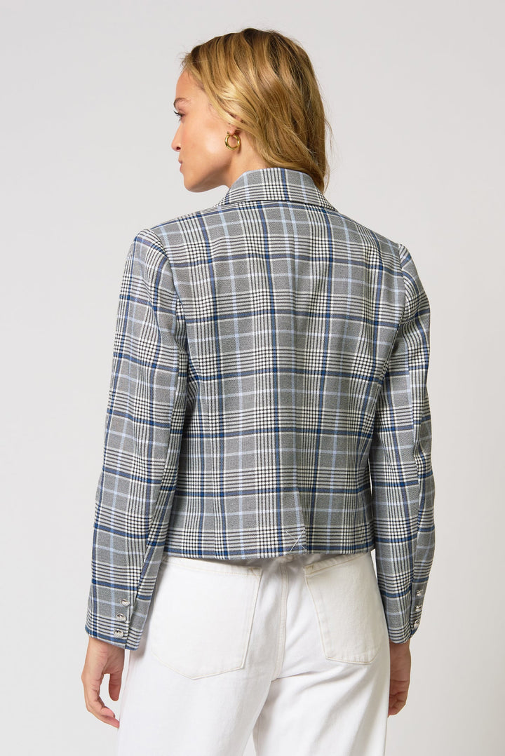Central Park West Paulie Plaid Blazer
