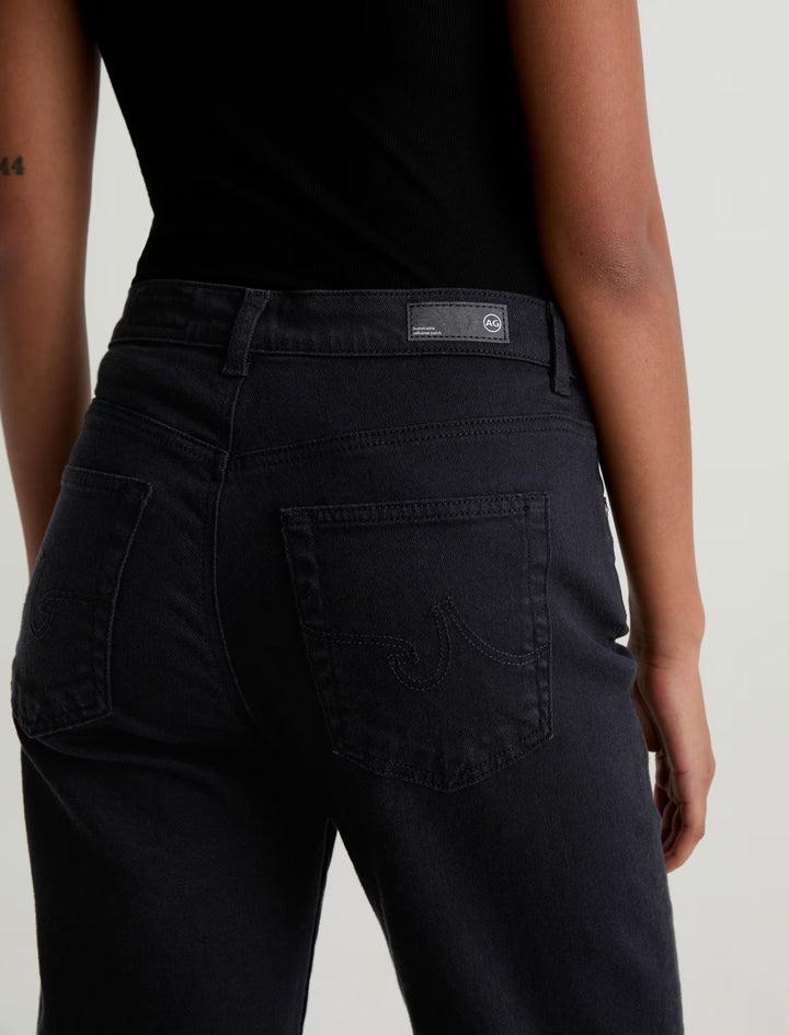 AG Brinley Straight Jean - Super Black
