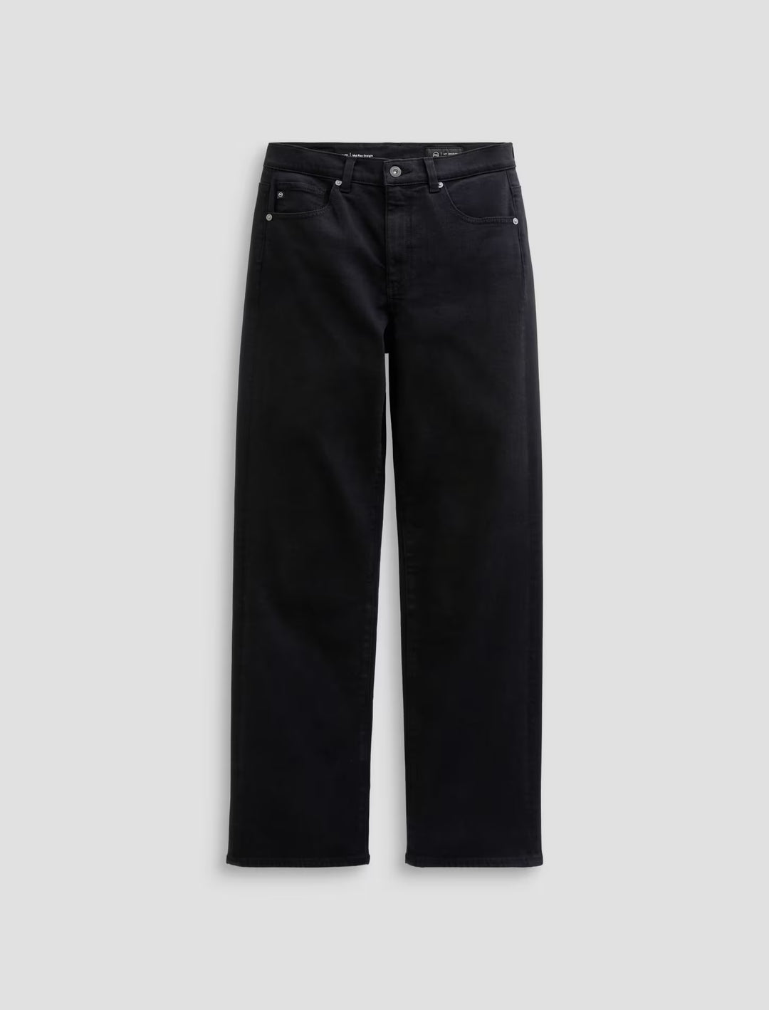 AG Brinley Straight Jean - Super Black