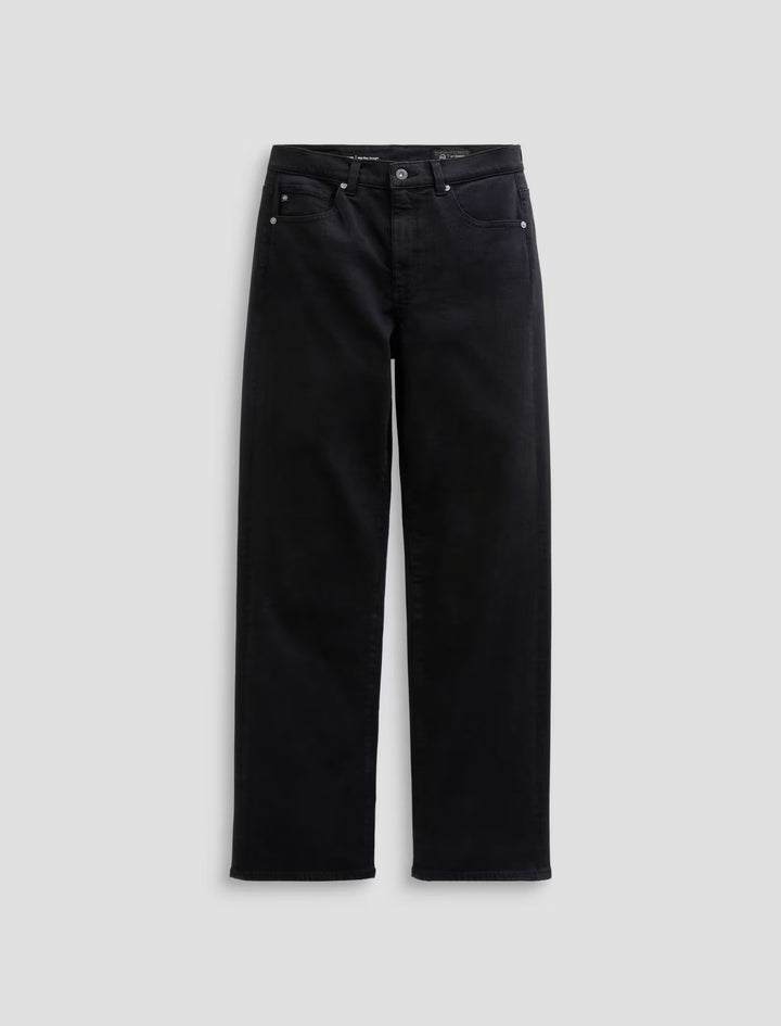 AG Brinley Straight Jean - Super Black
