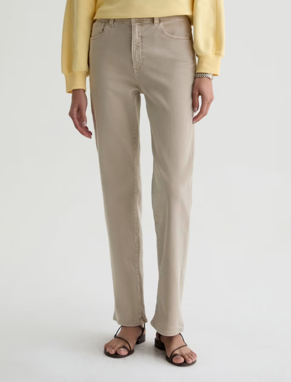 AG Jeans Brinley Sulfur Light Taupe