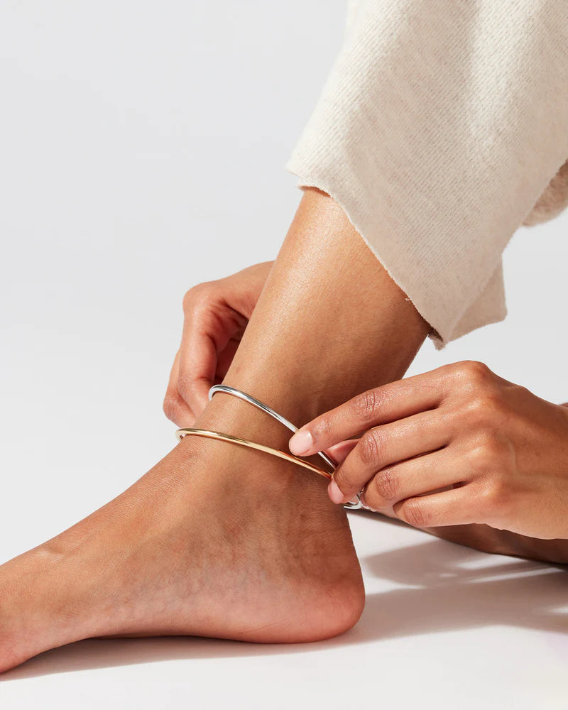 Jenny Bird Dane Anklet - Silver