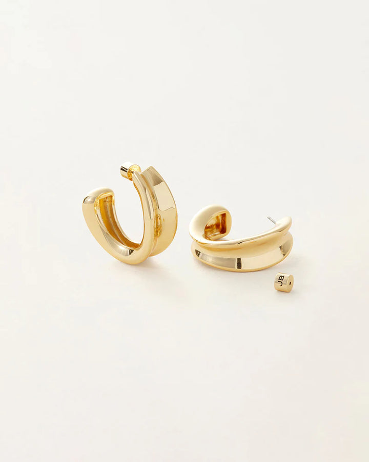 Jenny Bird Doune Hoops - Gold