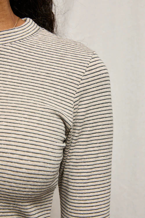 Perfect White Tee Emma Stripe - EQUATION 