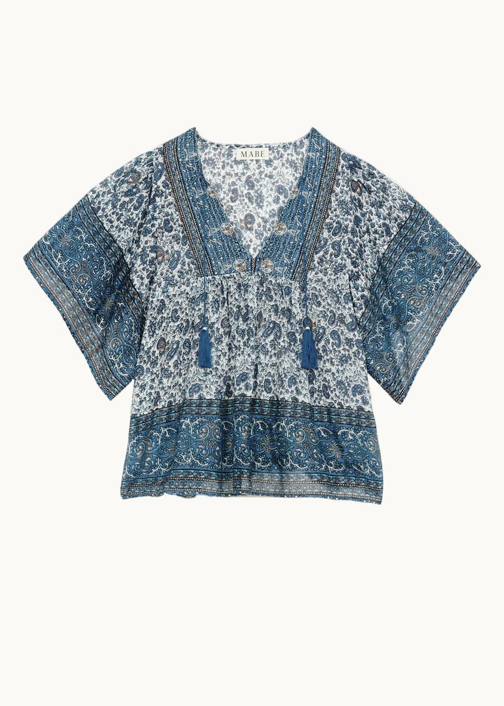M.A.B.E Esti Short Sleeve Top
