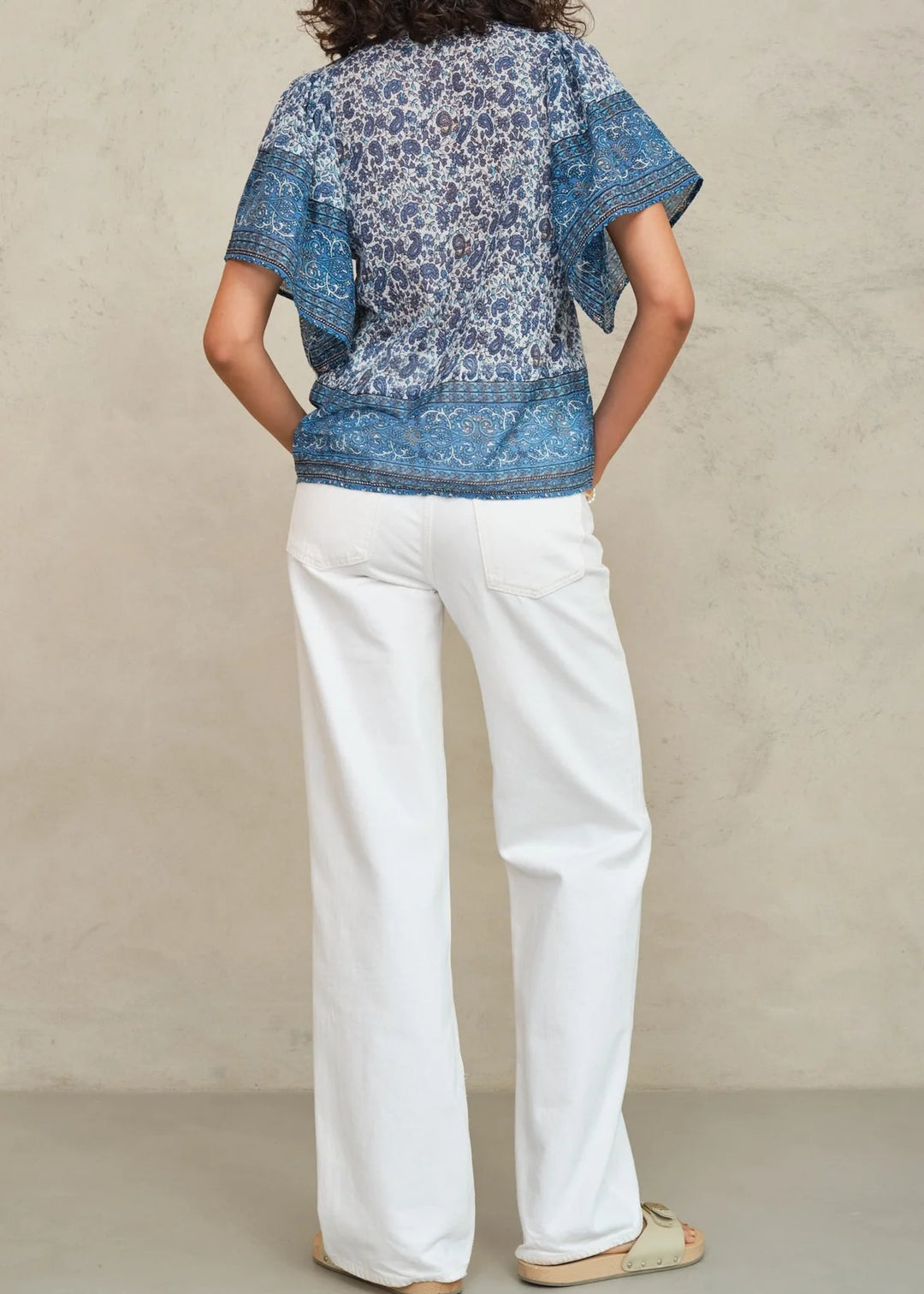 M.A.B.E Esti Short Sleeve Top