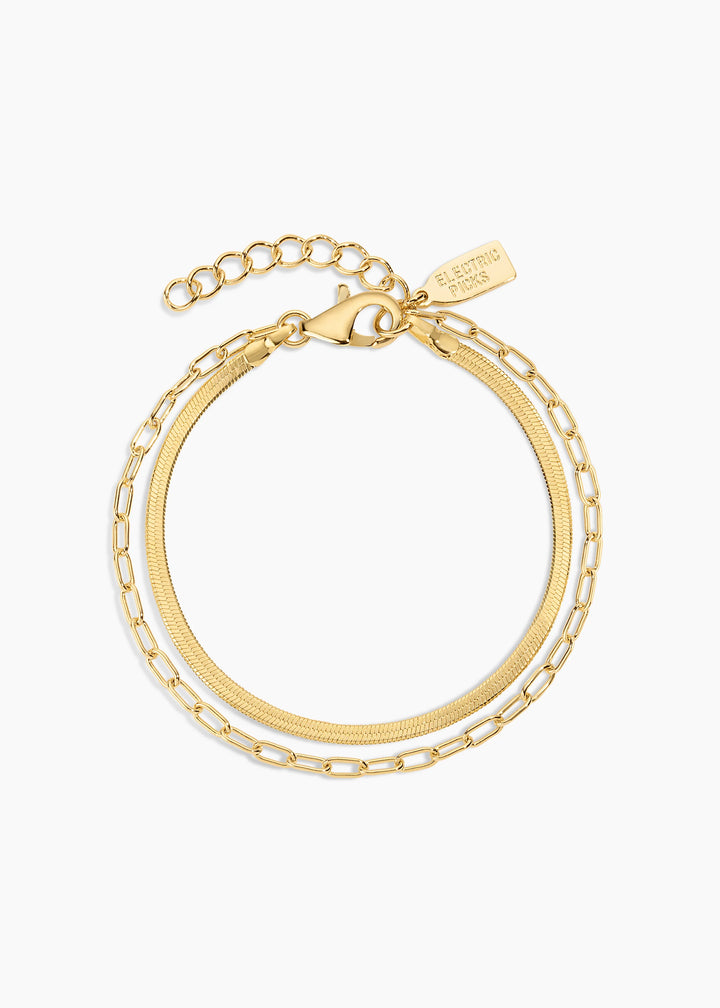 Electric Picks 2 Chains Bracelet