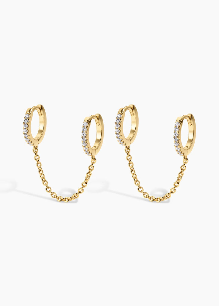 Electric Picks Double Down Earring