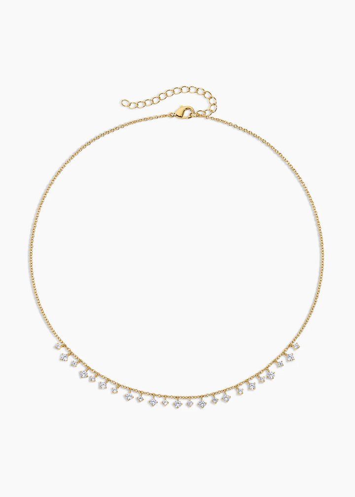 Electric Picks Jolie Necklace Silver