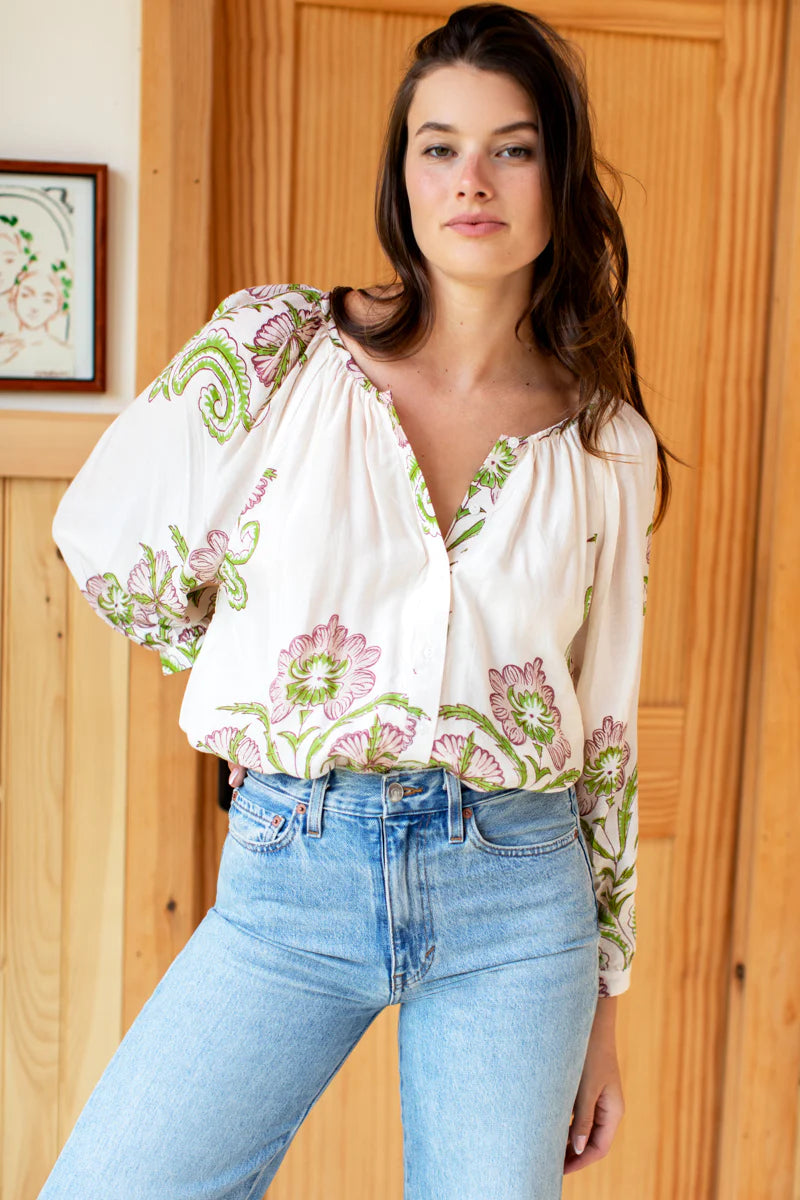 Emerson Fry Frances Blouse - MAEVE FLOWERS