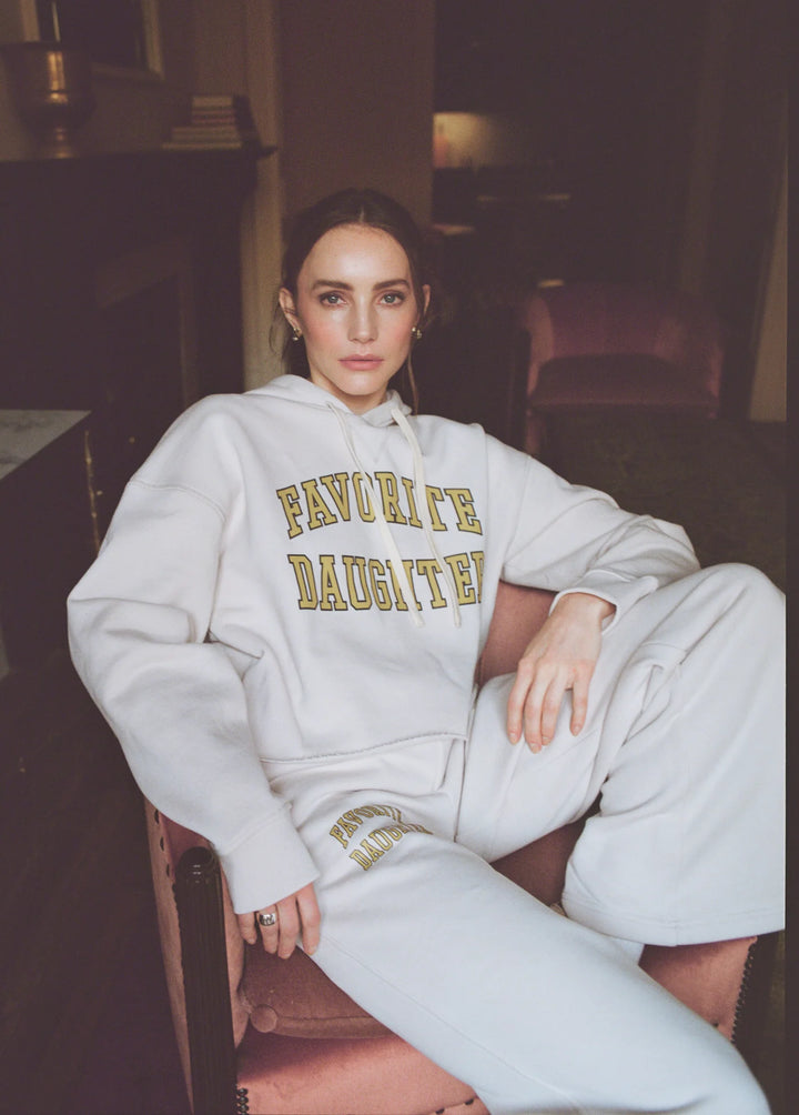 Favorite Daugher Wide Leg Embroidered Wide Leg Pants