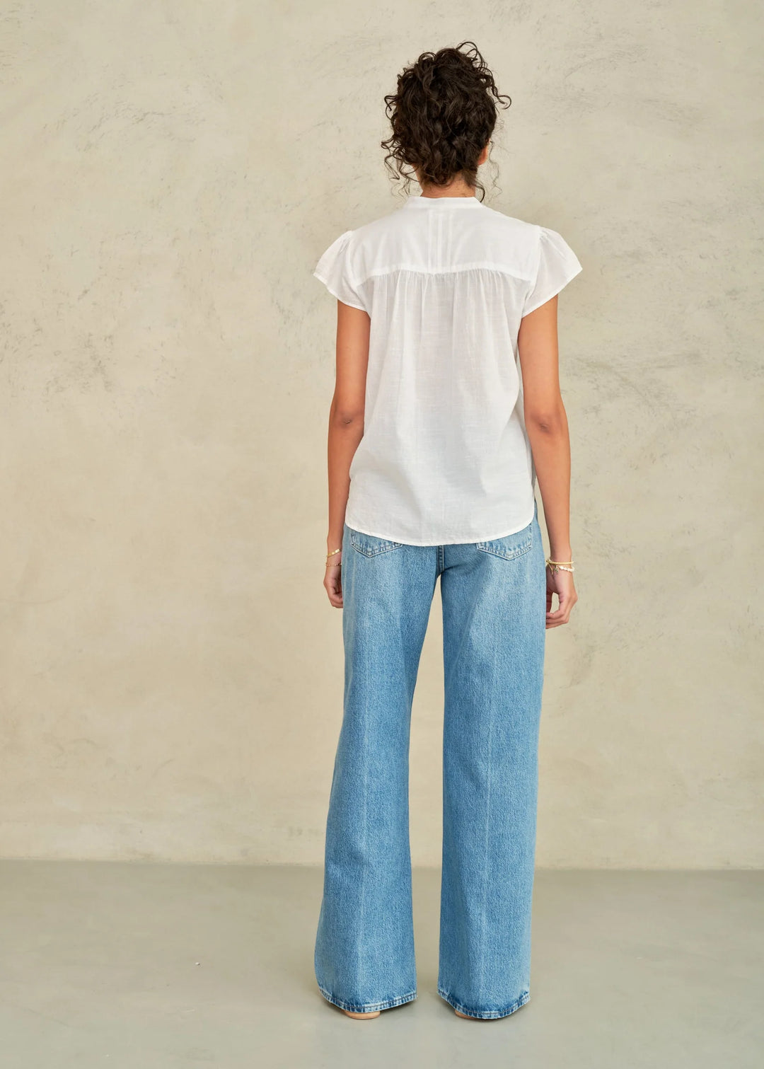 M.A.B.E Freya Short Sleeve Top