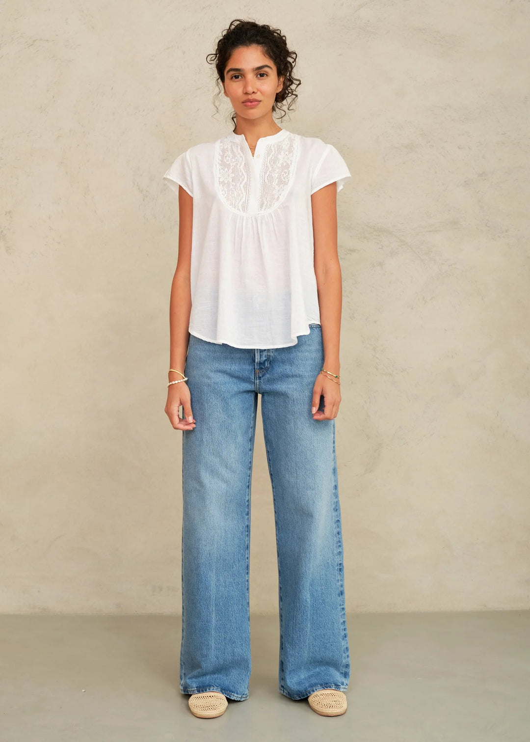 M.A.B.E Freya Short Sleeve Top