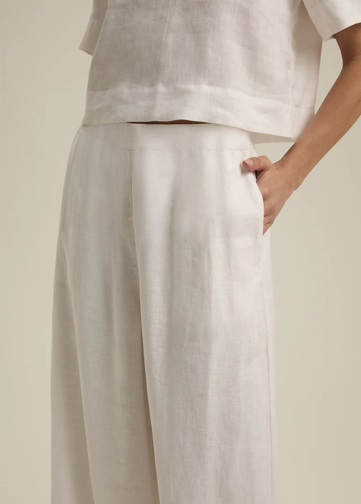 Favorite Daughter Wide Leg Linen Pant
