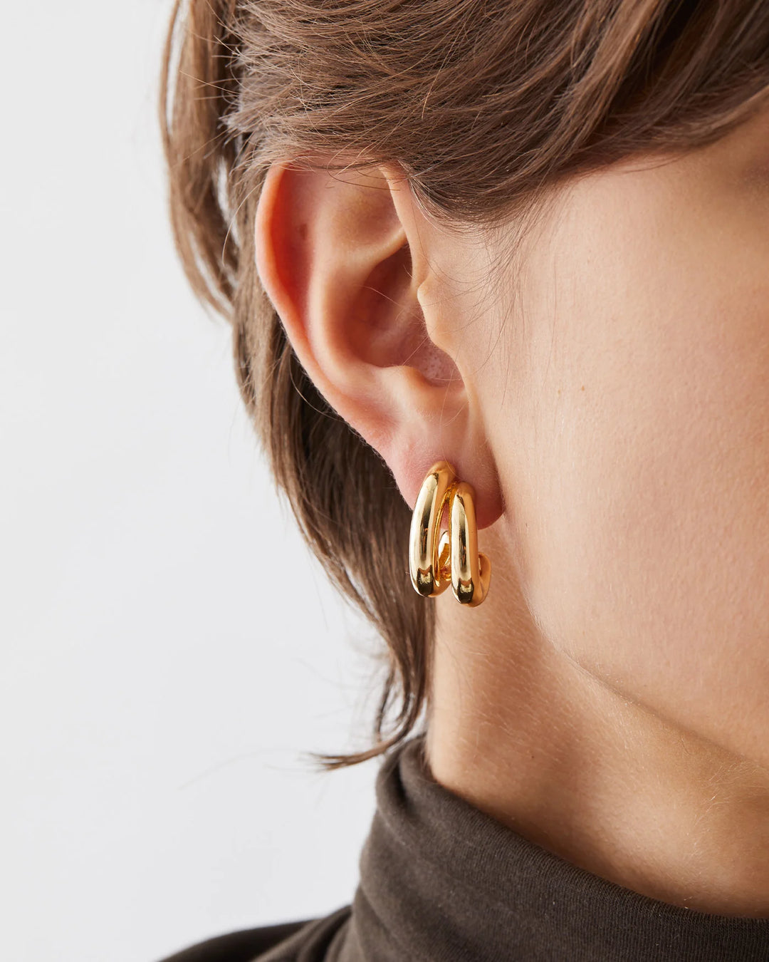 Jenny Bird Florence Earrings-Gold
