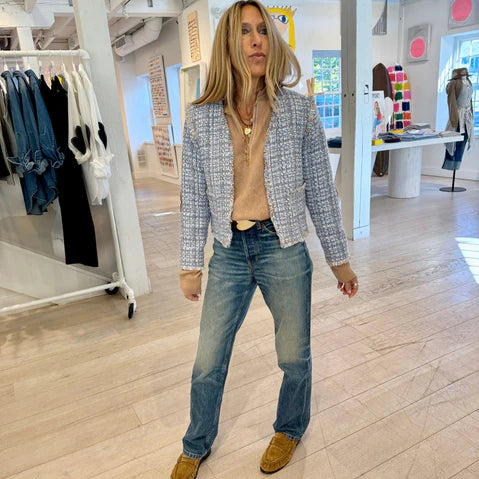 Kerri Rosenthal Fringe Short Jacket