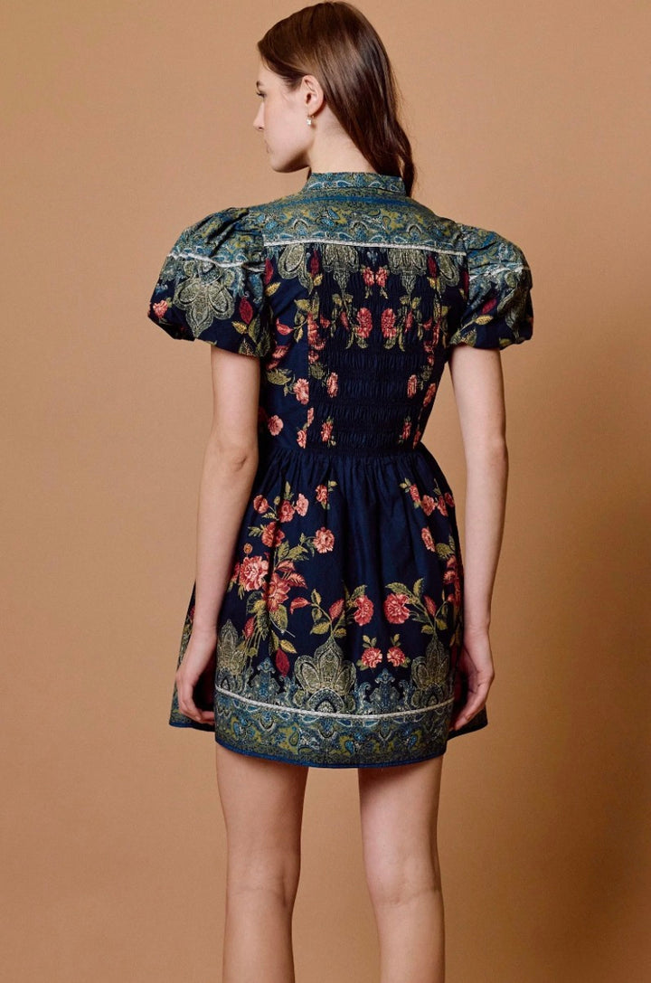 Cleobella Sveti Mini Dress - Eglantine Print