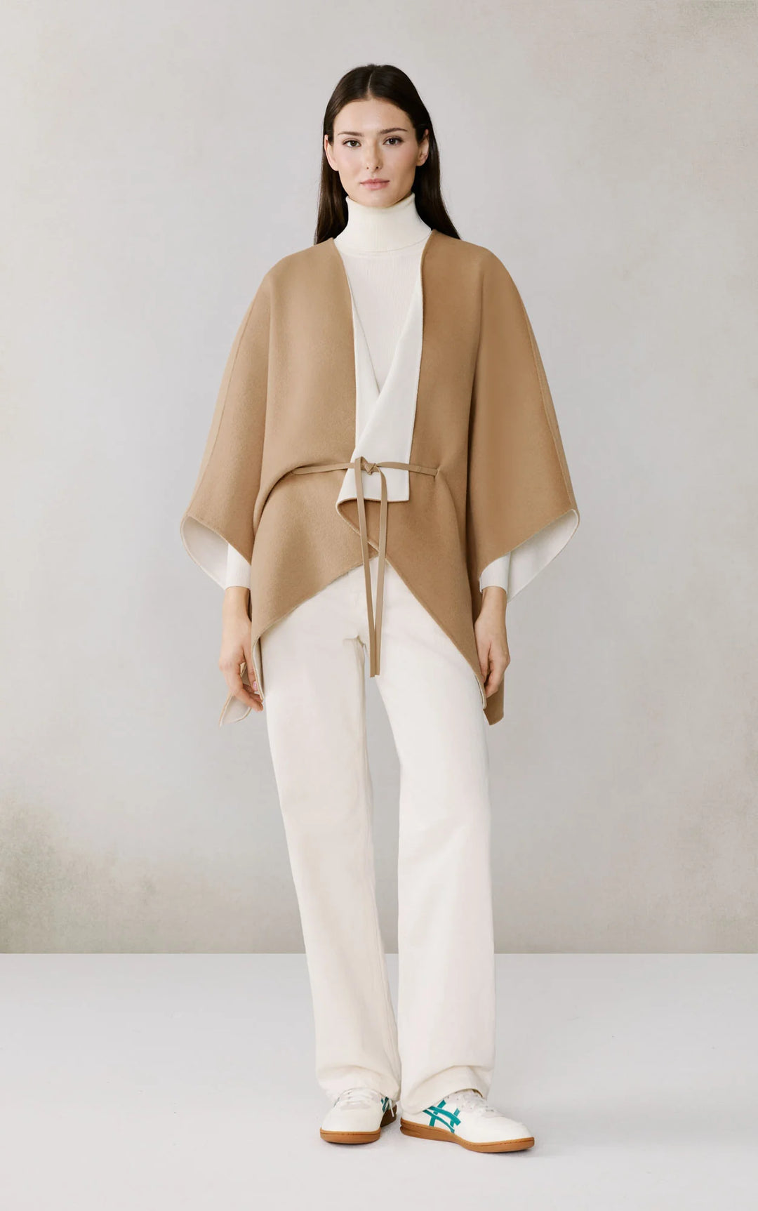 Soia & Kyo Geneva Double Face Wool Cape